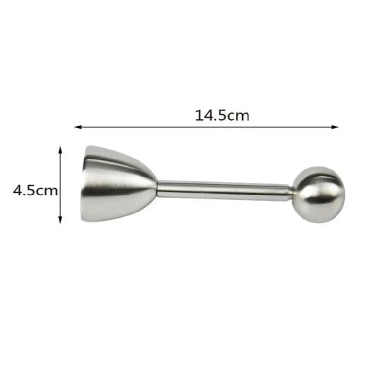 Stainless Steel Boiled Egg Topper Shell Cutter Opener Kitchen Gadget
