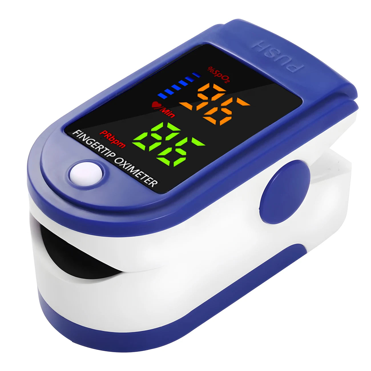 Portable Digital Finger Pulse Oximeter OLED Blood Oxygen & Heart Rate Monitor for Health Diagnostics"