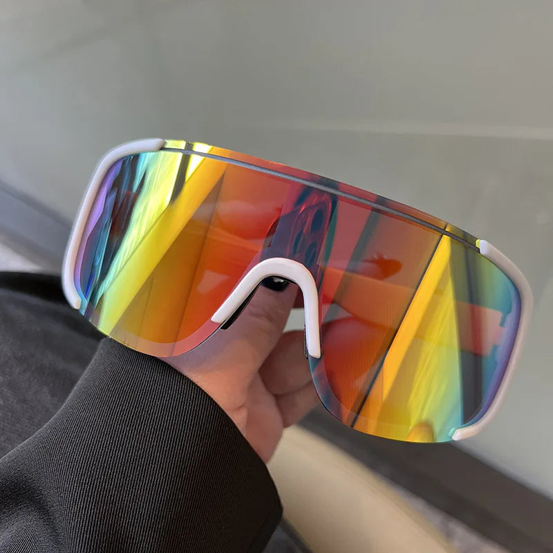 Unisex Sports Cycling Sunglasses UV Protection Eyewear for Biking, Hiking, Camping