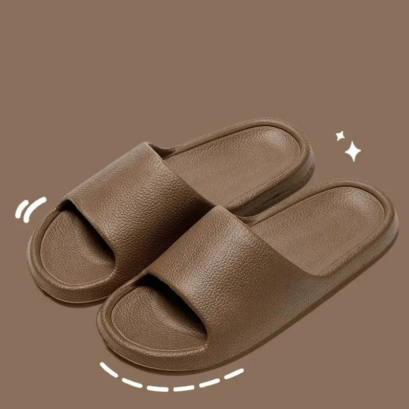 Men's Non-Slip Flip Flops Soft Sole Shower & Outdoor Sandals for Couples