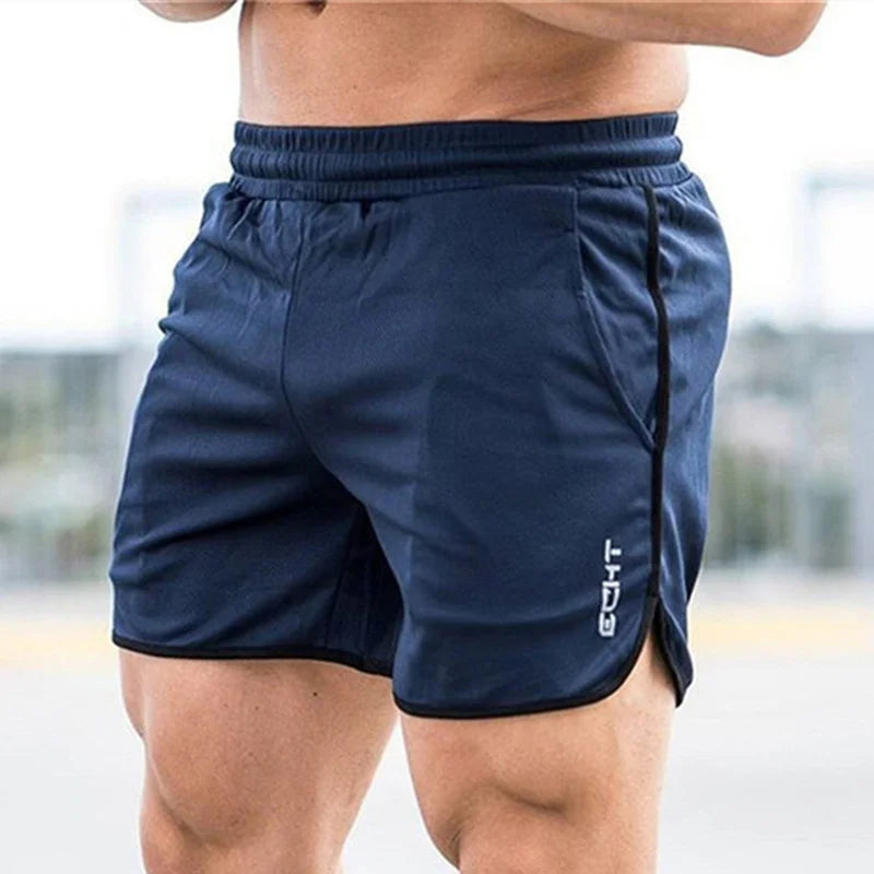 Men’s Gym Fitness Shorts Quick Dry, Breathable Mesh Workout Joggers, Summer Running & Training Sportswea