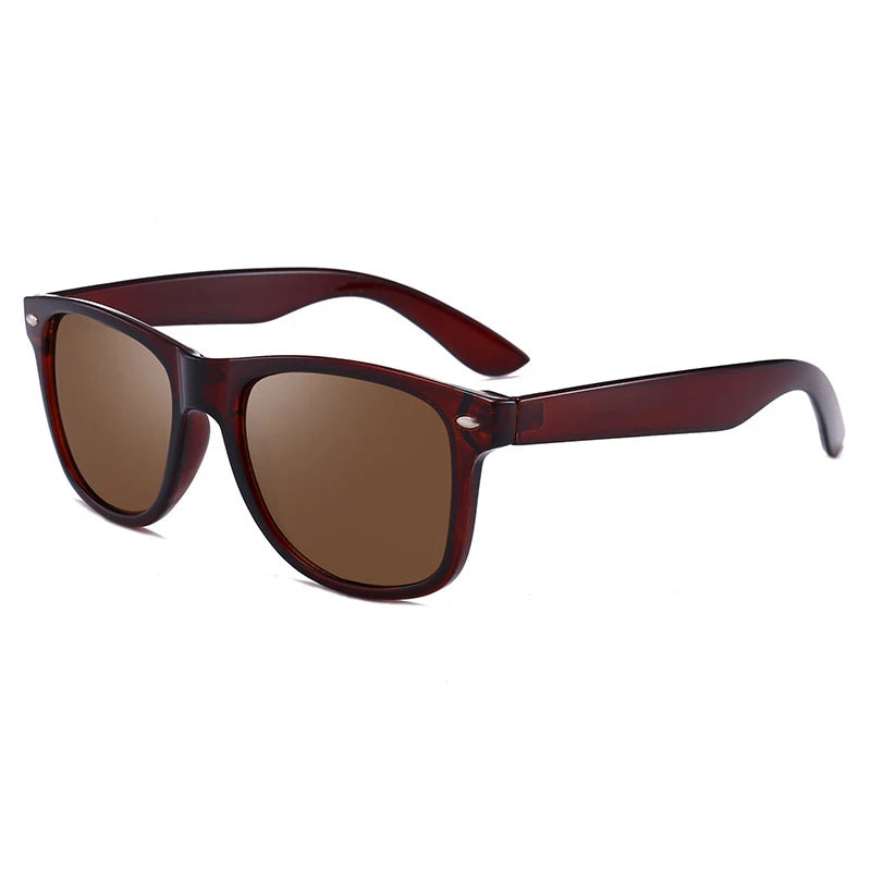 Classic Polarized Square Sunglasses Unisex Retro Anti-Glare UV400 Shades