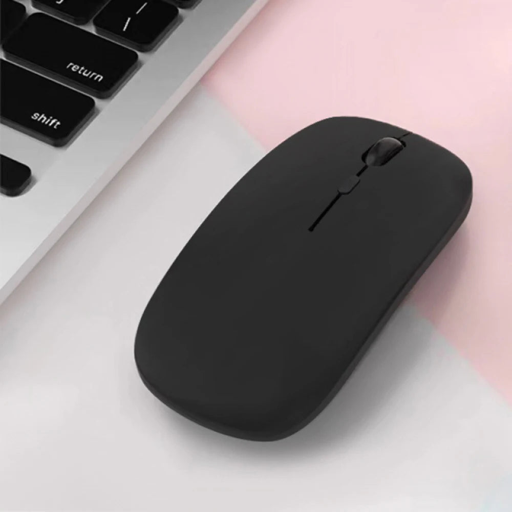 Silent Bluetooth Wireless Mouse Noiseless Optical Mice for Laptop & iPad
