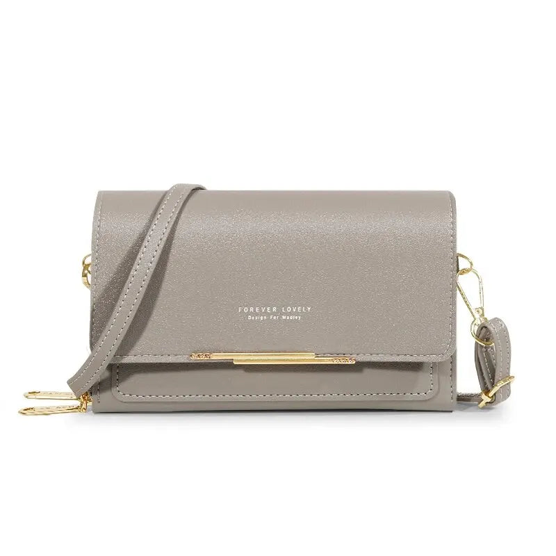 PU Leather Women's Handbag Large Shoulder Crossbody Bag Phone Purse