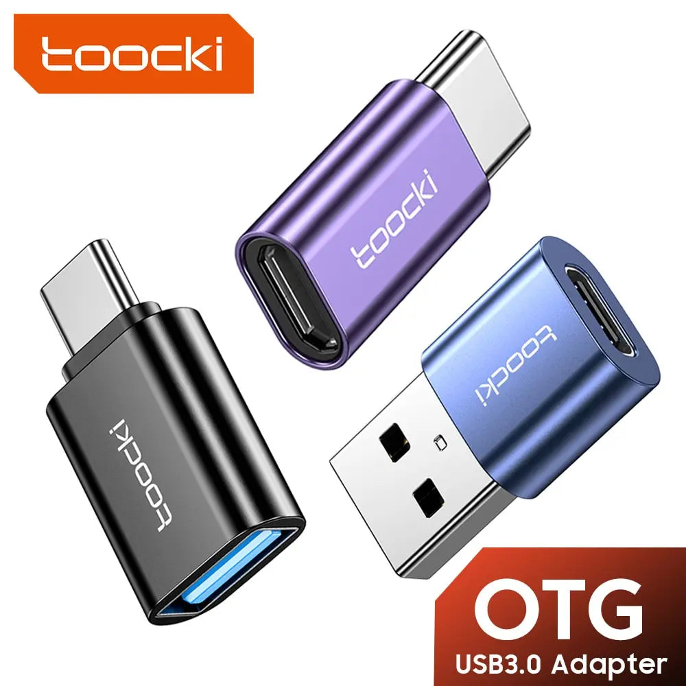 USB 3.0 to Type-C Adapter Micro to USB 2.0 OTG Converter for MacBook Samsung"