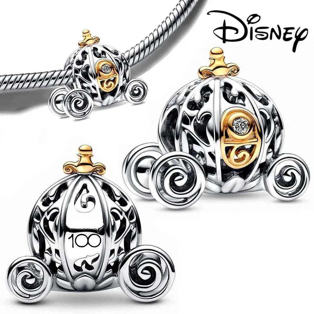 Disney Stitch Minnie Winnie Charm Dangle Beads Fit Pandora Bracelet