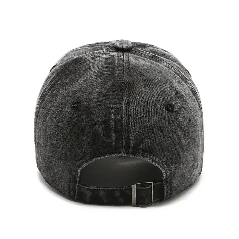 Men's Washed Cotton Baseball Cap – Four Seasons Outdoor Sun Hat