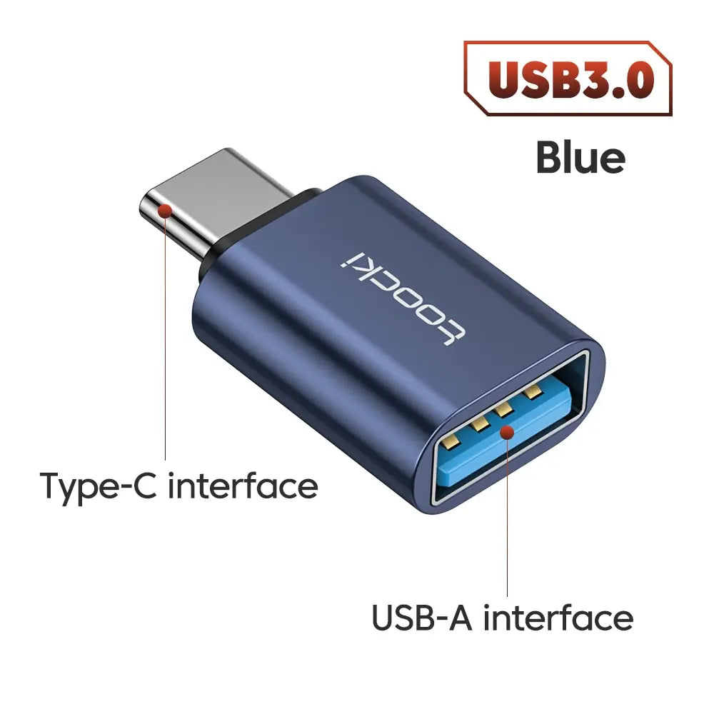 USB 3.0 to Type-C Adapter Micro to USB 2.0 OTG Converter for MacBook Samsung"