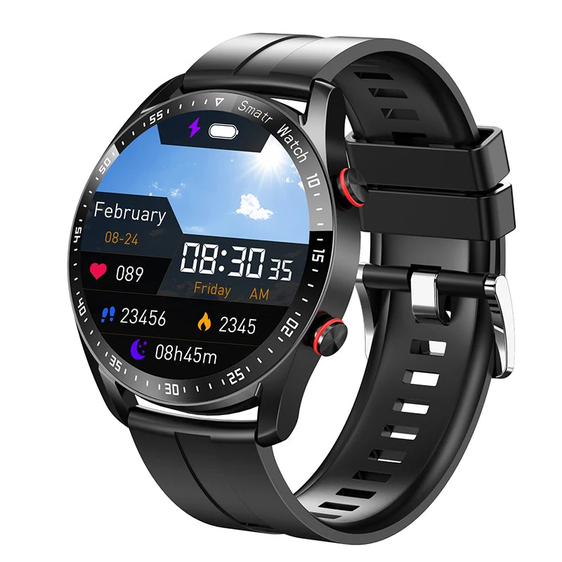 Men's Smart Watch 1.5 Inch Full Touch Screen, Bluetooth Call, Fitness & Sports Smartwatch for Android & iOS