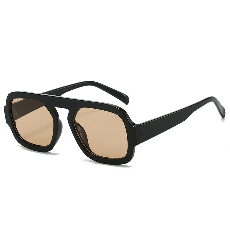 Retro Square Sunglasses – UV400 Gradient Shades for Men & Women