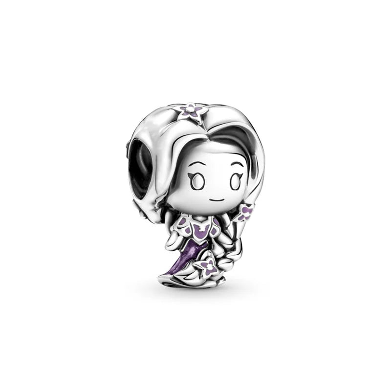 Disney Stitch Minnie Winnie Charm Dangle Beads Fit Pandora Bracelet