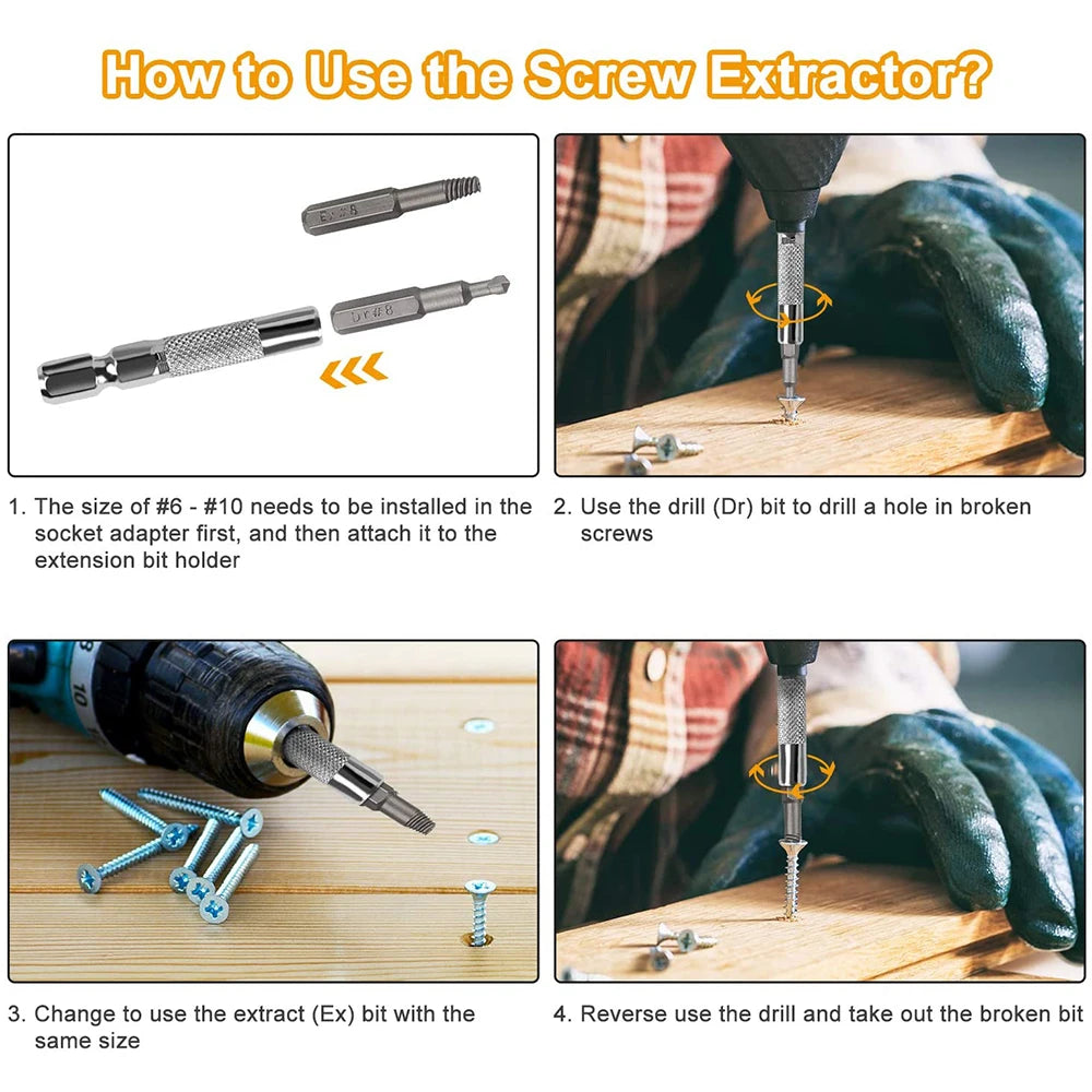 Screwdriver Set Magnetic Torx Phillips Screw Bit Kit Electrical Driver Remover Wrench Repair Phone PC Tools