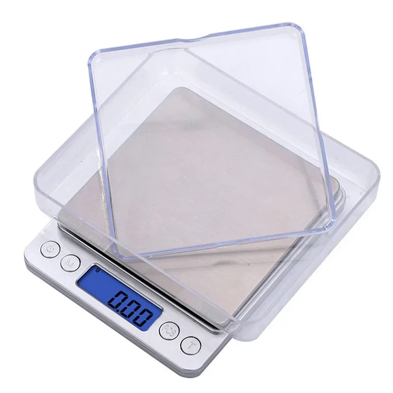 Digital Kitchen Scale Mini Pocket Stainless Steel Precision Balance Weight