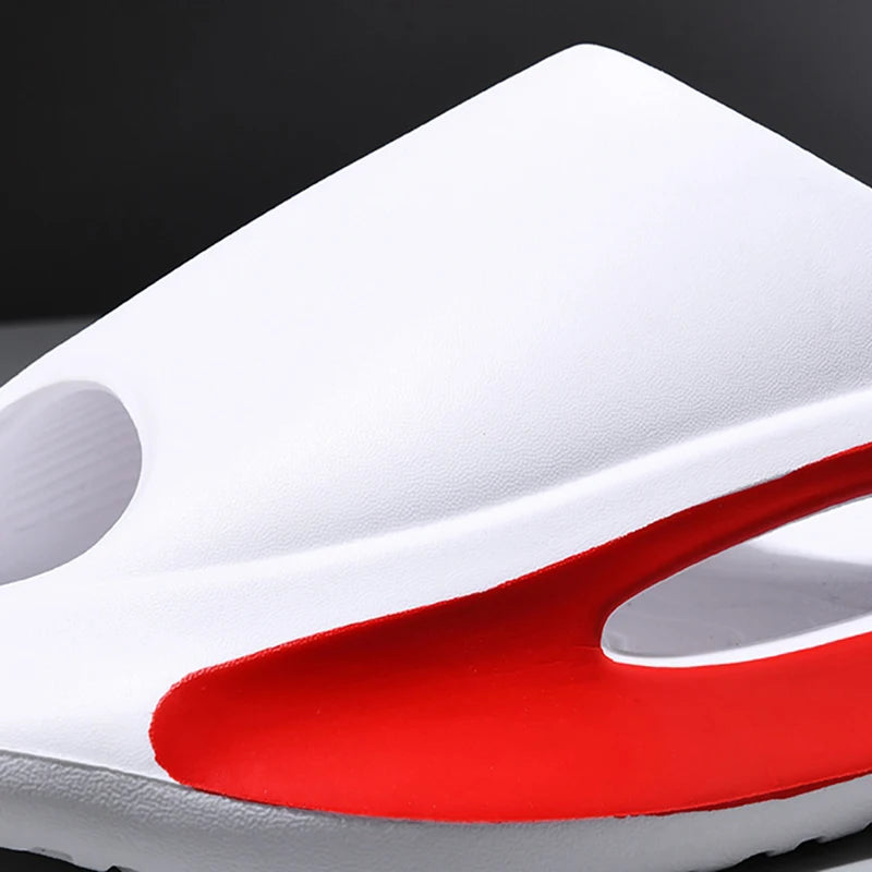Unisex Thick Sole EVA Slides Soft Indoor Outdoor Slippers & Beach Shoes