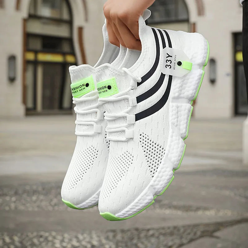 Unisex Breathable Running Sneakers Lightweight Casual Sports Shoes