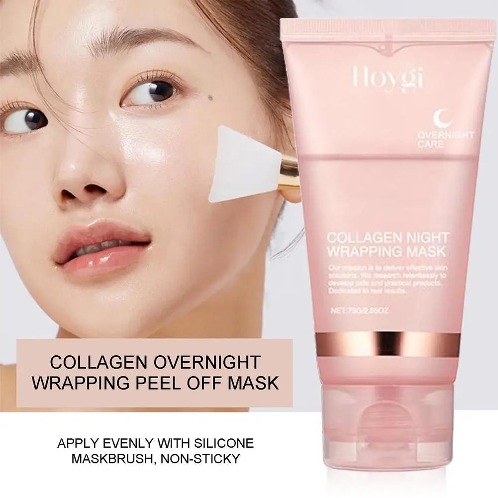 Overnight Peel-Off Face Mask Hydrating Korean Night Cream 75ml