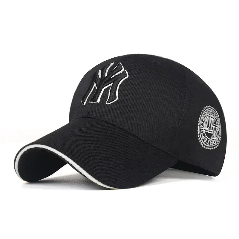 Unisex Cotton Baseball Cap – Adjustable Snapback Sun Hat for Summer