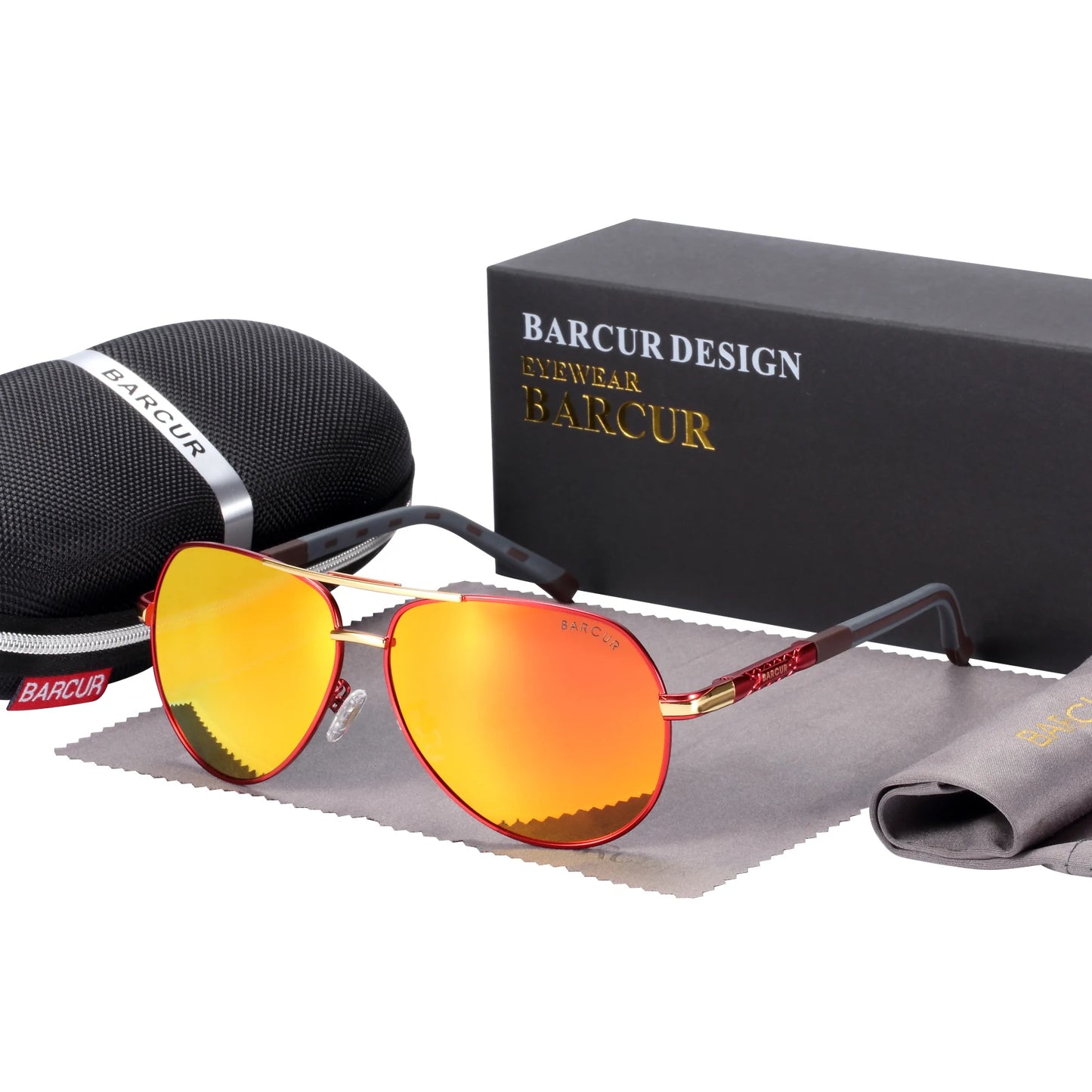 Unisex Polarized Pilot Sunglasses UV400 Reflective Driving Eyewear