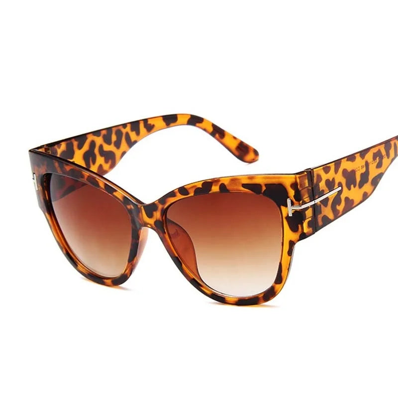 Cat Eye Retro Sunglasses Women Vintage Small Frame Gradient Designer