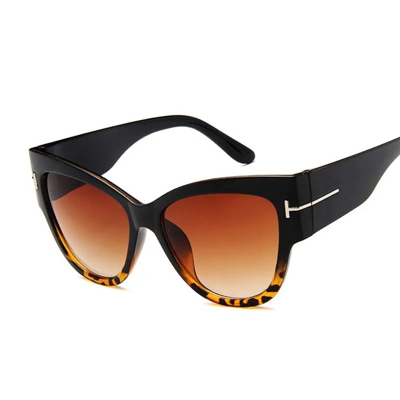 Cat Eye Retro Sunglasses Women Vintage Small Frame Gradient Designer