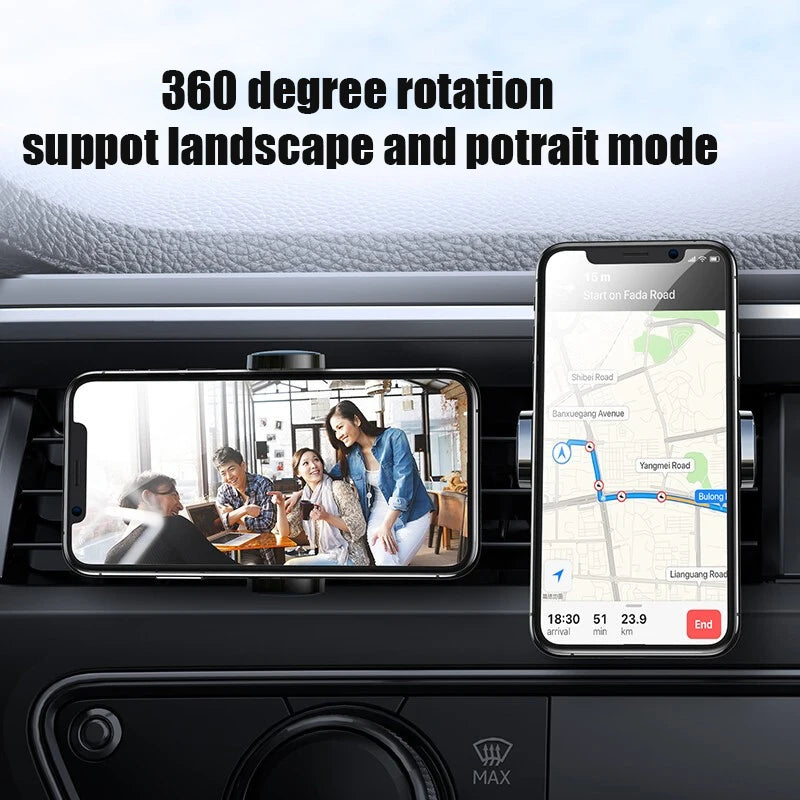 Universal Car Phone Holder Air Vent Mount Stand for Mobile Smartphones