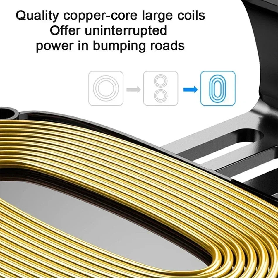 30W Fast Wireless Car Charger Mount for iPhone  Samsung