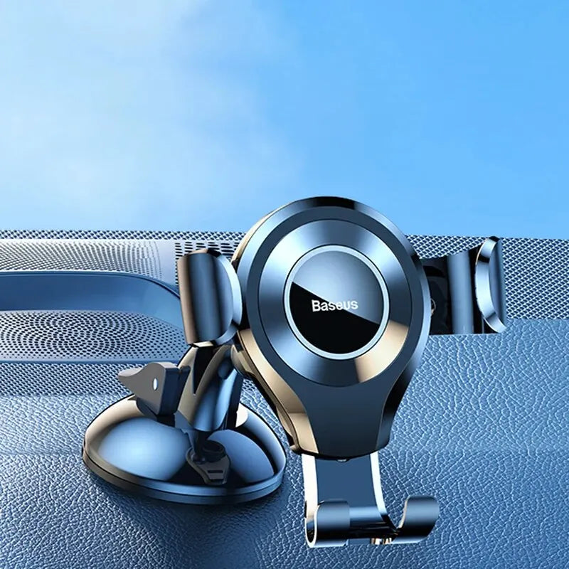 Gravity Car Phone Holder Dashboard Mount for iPhone Samsung Xiaomi Huawei