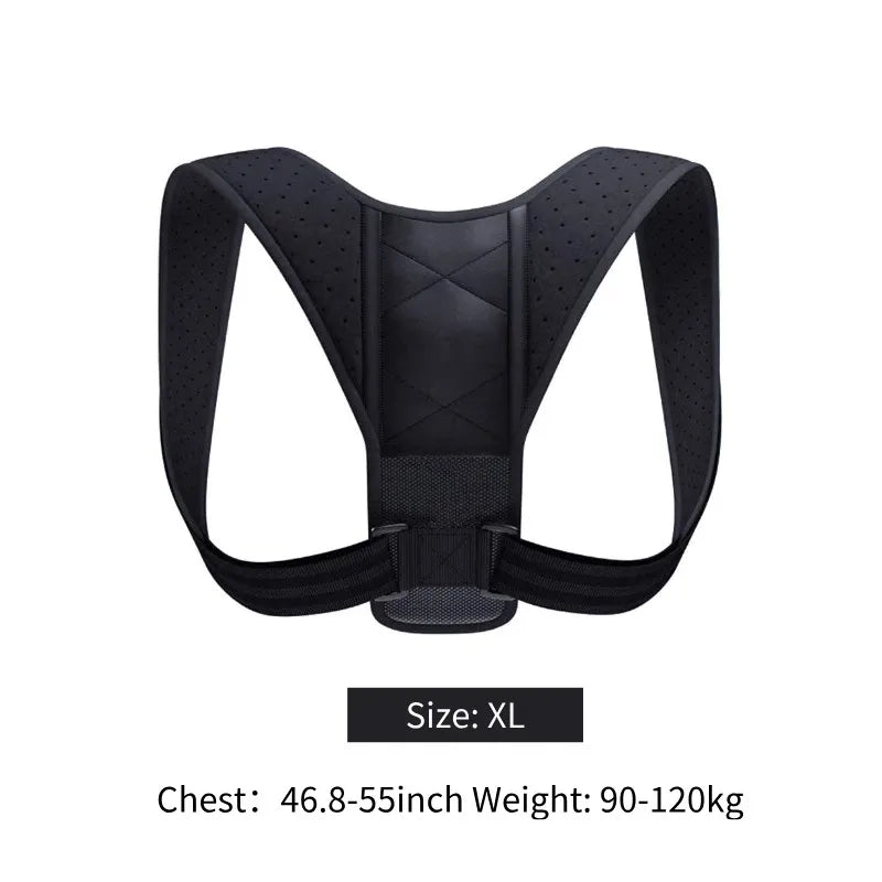 Back Posture Corrector Belt Unisex Breathable Hunchback & Sitting Support