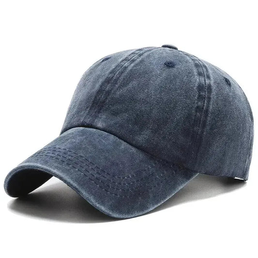 Men's Washed Cotton Baseball Cap – Four Seasons Outdoor Sun Hat