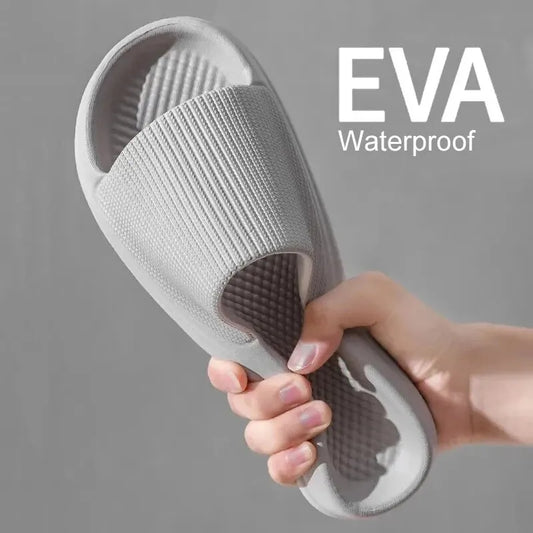 Waterproof Non-Slip Shower Slippers – Soft Sole Massage Shoes for Couples