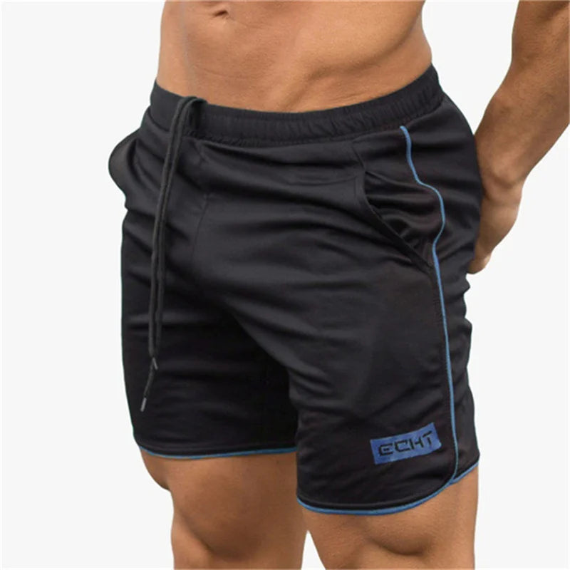 Men’s Gym Fitness Shorts  Quick Dry, Breathable Mesh Workout Joggers, Summer Running & Training Sportswea