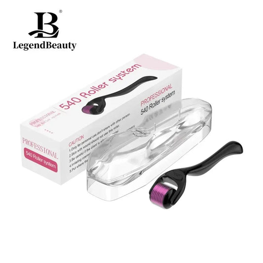 Professional 540 Derma Roller  Microneedle Skin Care Massage Tool