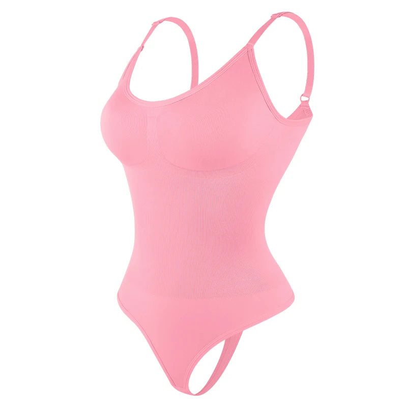 Women's Smoothing Bodysuit Shapewear – Thong Full Body Slimmer Faja