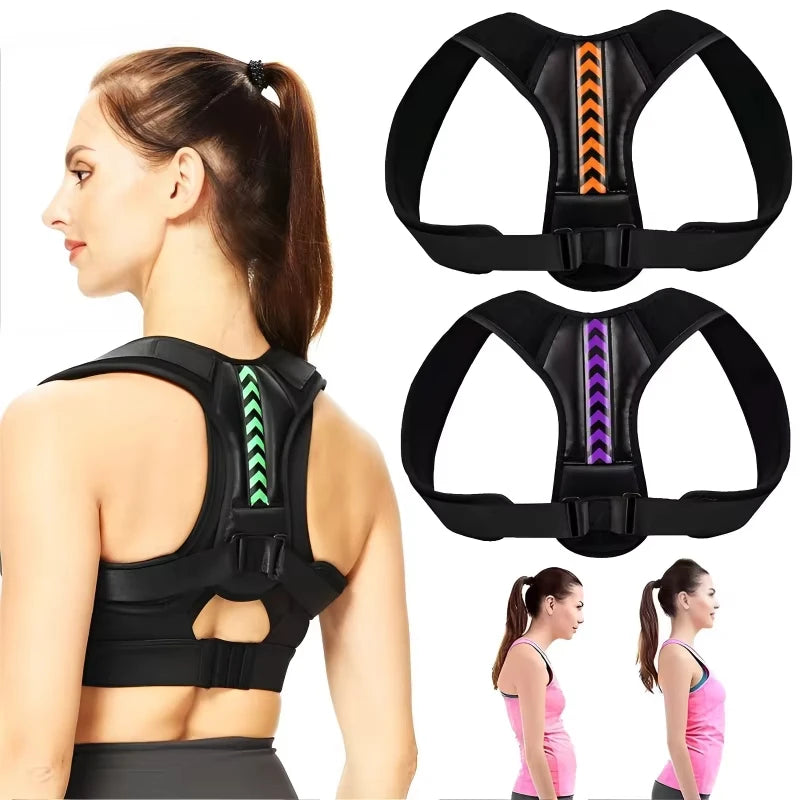 Unisex Adjustable Posture Corrector for Clavicle, Neck, Back & Shoulder