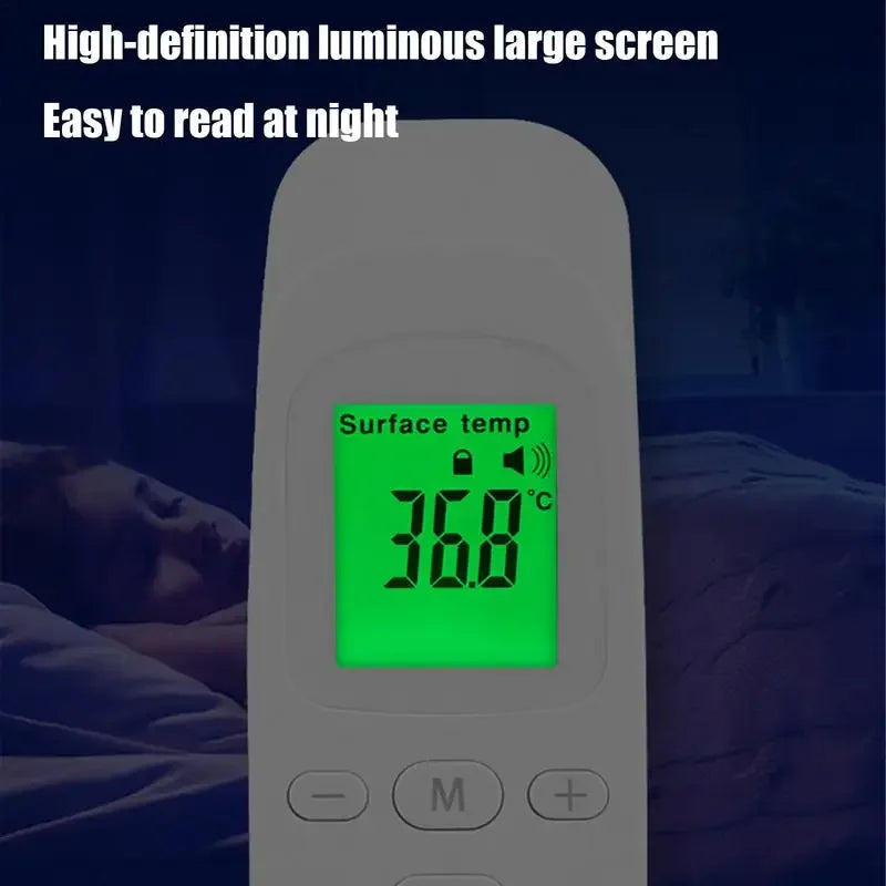 Medical Digital Infrared Thermometer Quick & Non-Contact Forehead Temperature Measurement"