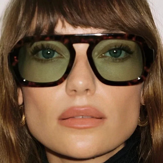 Retro Square Sunglasses – UV400 Gradient Shades for Men & Women
