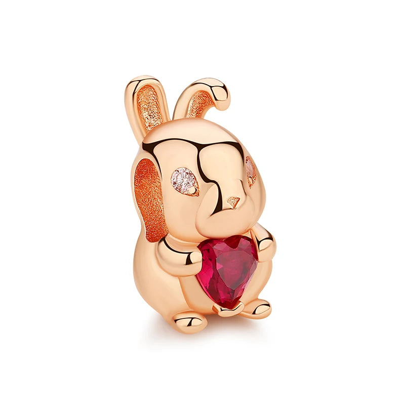 Silver Japanese Doll Fortune Cat Charm Bead for Bracelets