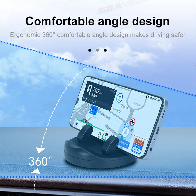 Head-Up Car Phone Holder Anti-Slip Mount for 4–7'' Phones Universal Fit