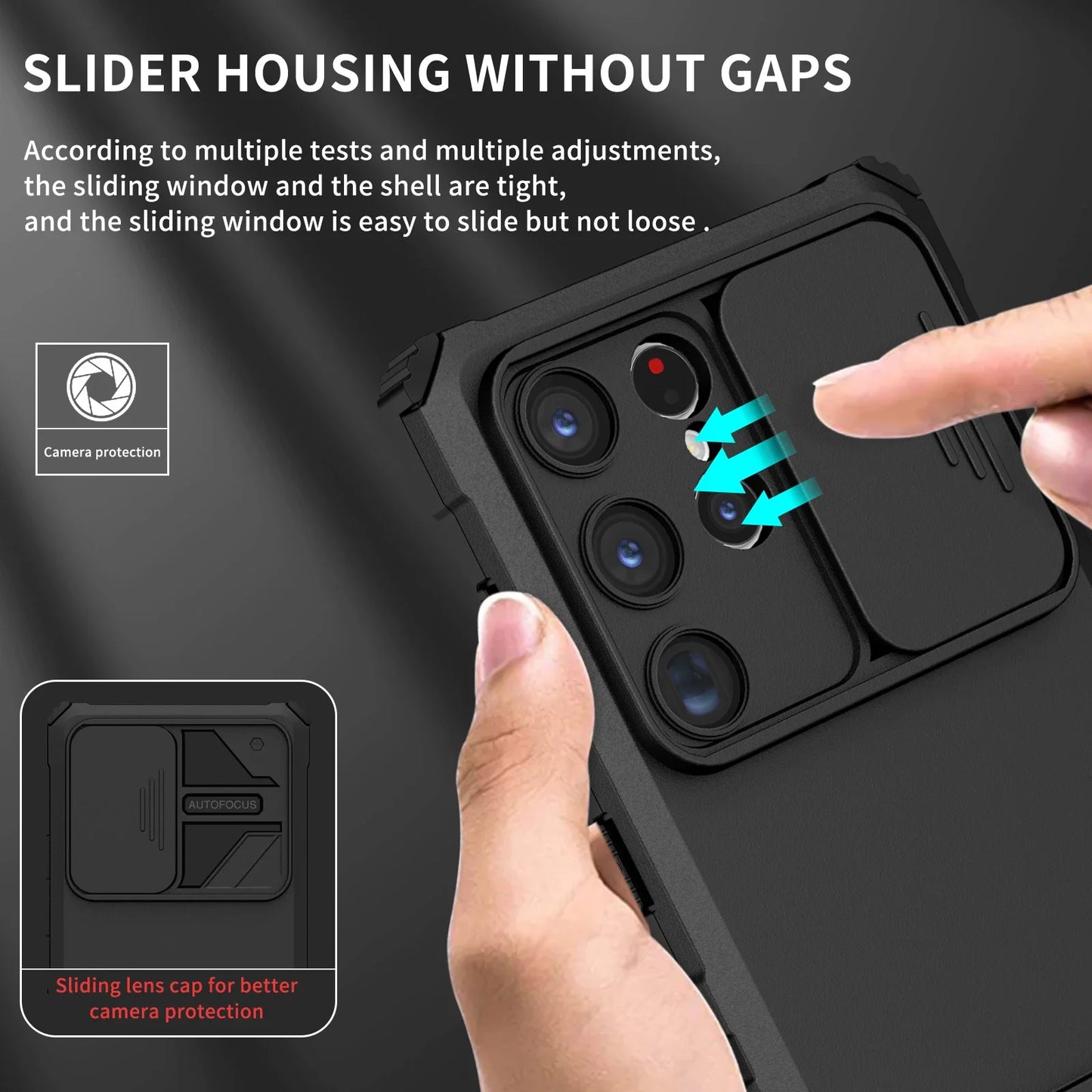 amor Case for Samsung Galaxy Ultra Plus Shockproof Protective Cover