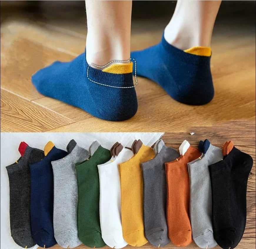 10 Pairs Men's Bamboo Socks Breathable Cotton Winter Business