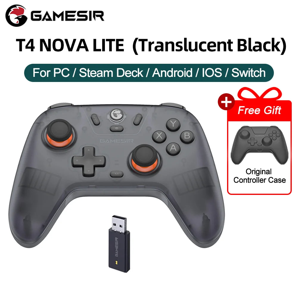 GameSir Nova Lite Bluetooth Controller for PC Switch Steam Android iOS