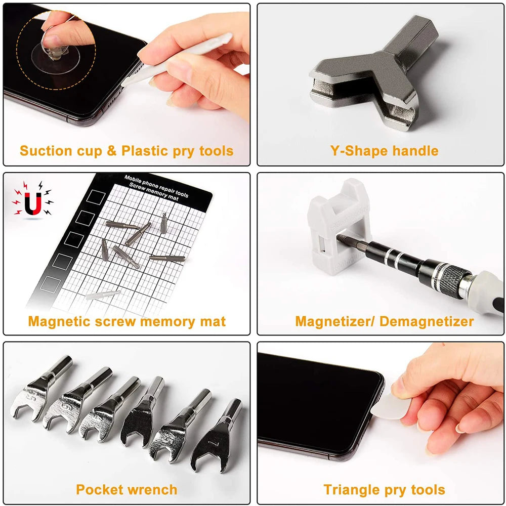 Screwdriver Set Magnetic Torx Phillips Screw Bit Kit Electrical Driver Remover Wrench Repair Phone PC Tools