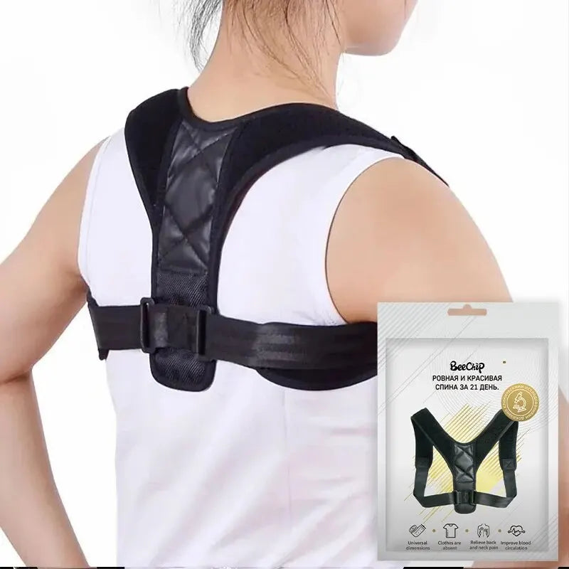 Back Posture Corrector Belt Unisex Breathable Hunchback & Sitting Support