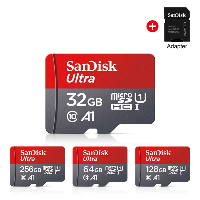 Micro SD Memory Card Class 10 U3 A1 64GB 32GB 128GB