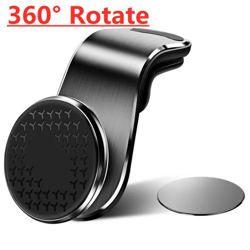 Magnetic Car Phone Holder Air Vent Mount for iPhone Samsung GPS