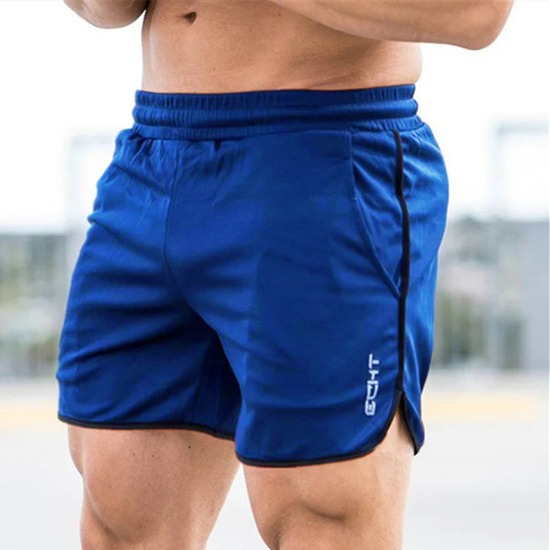 Men’s Gym Fitness Shorts  Quick Dry, Breathable Mesh Workout Joggers, Summer Running & Training Sportswea