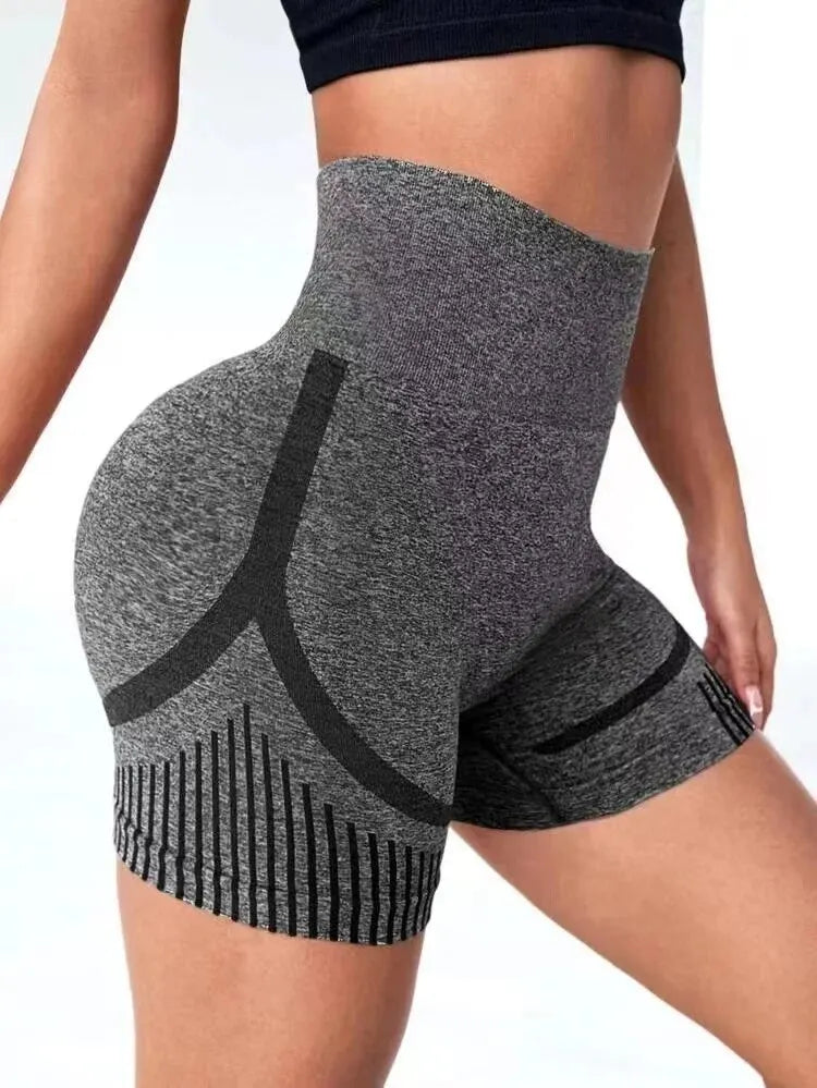 Women’s HighWaist Yoga Shorts Butt Lift, Gym Workout, Fitness Running Sportswear