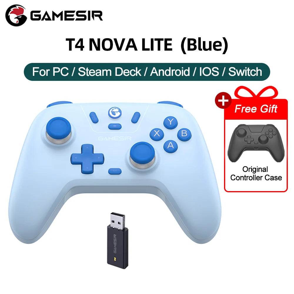 GameSir Nova Lite Bluetooth Controller for PC Switch Steam Android iOS