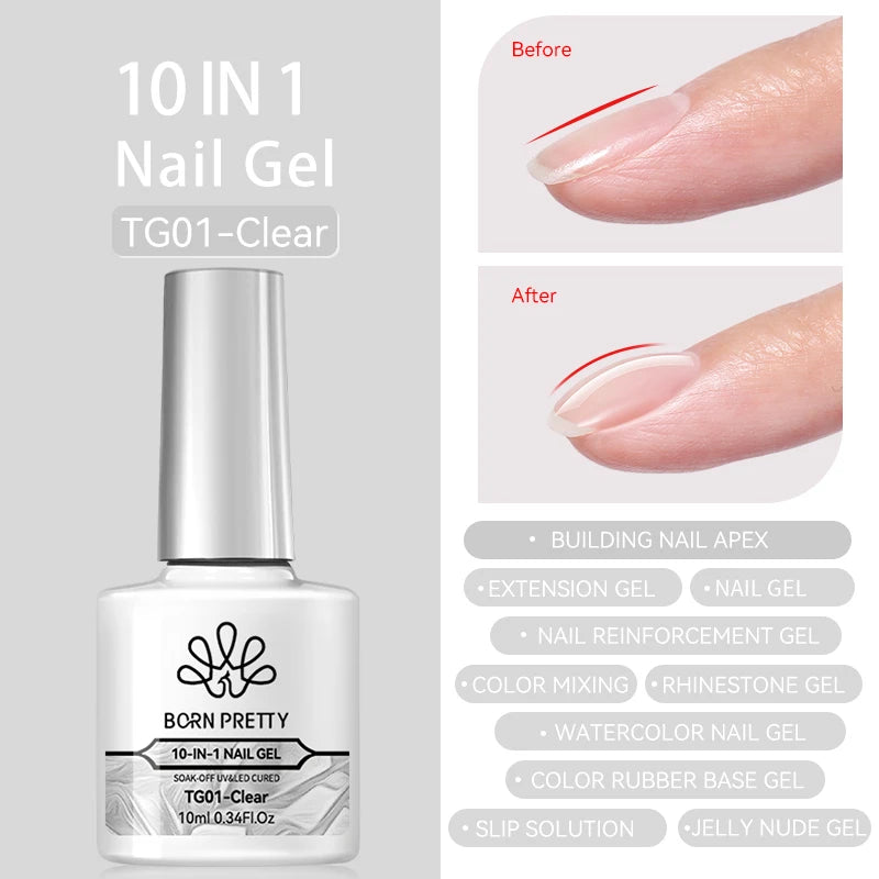 10ml Cat Eye Magnetic Gel Nail Polish Soak Off UV LED Mirror Shine