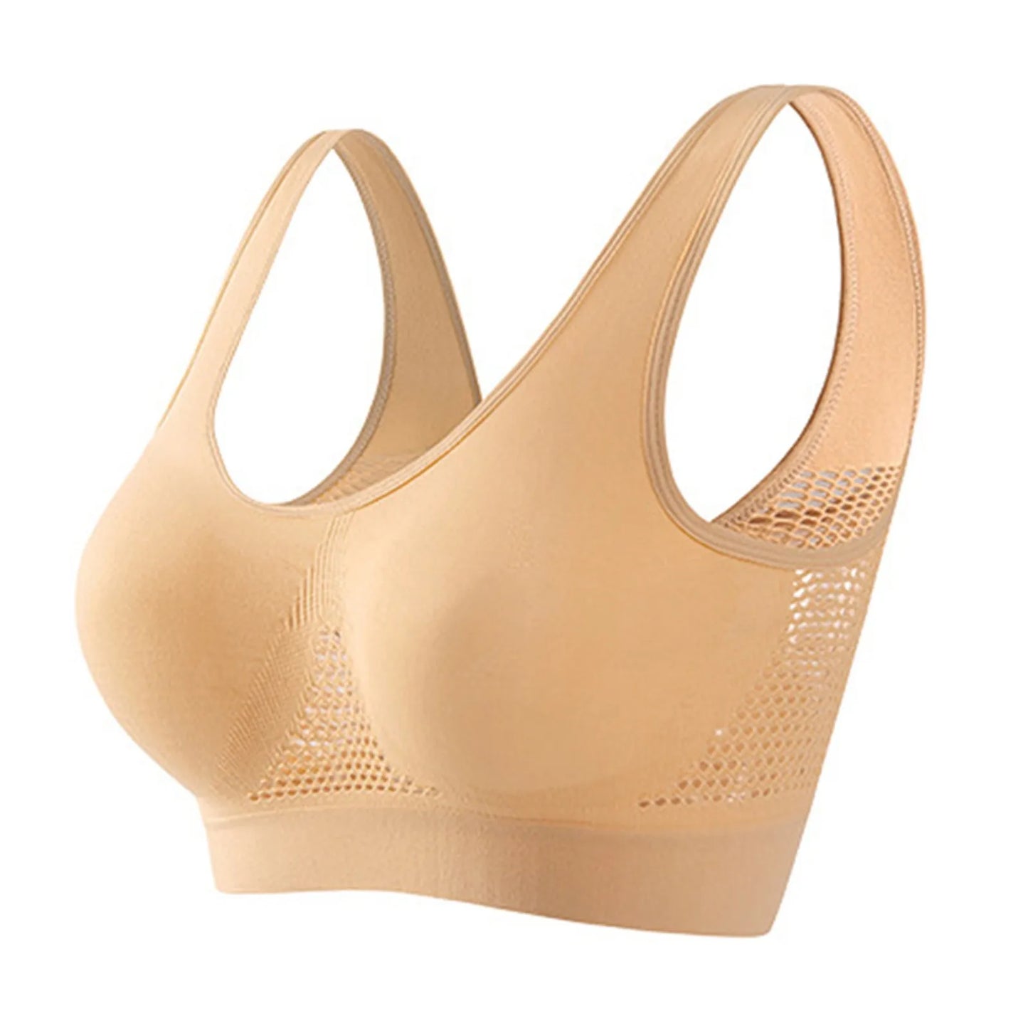 Shockproof Sports Bra with Stylish Back  High Support Yoga Vest for Women